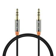 aLLreLi&reg; 3.3ft 3.5mm Male to Male Stereo Audio AUX Cable Black for Headphones, iPods, iPhones, iPads, Smartphones... N17