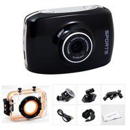 Full HD 1080P Waterproof Digital Sports Action Camera - Helmet DV Camcorder with Touch Screen Display N3