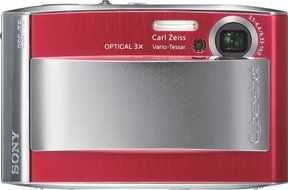 Sony Cybershot DSCT5 5.1MP Digital Camera with 3x Optical Zoom (Silver) N23