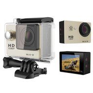 Action Camera, TONSEE W9 2.0 Inch WiFi Ultra HD 4K Sport Action Camera Waterproof -- Gold N4