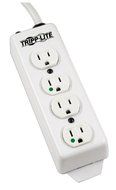 Tripp Lite 4 Outlet Medical-Grade Power Strip, UL1363 NOT for Patient-Care Vicinity, 15ft Cord w/ 5-15P-HG Plug... N6