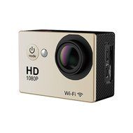 Action Camera, TONSEE W9 2.0 Inch WiFi Ultra HD 4K Sport Action Camera Waterproof -- Gold N5