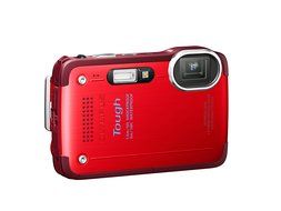Olympus Stylus TG-630 iHS Digital Camera with 5x Optical Zoom and 3-Inch LCD (Red) (Old Model) N8