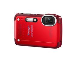 Olympus Stylus TG-630 iHS Digital Camera with 5x Optical Zoom and 3-Inch LCD (Red) (Old Model) N9