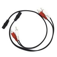 3.5MM Stereo Female Mini Jack To Dual Male RCA Plug Adapter Audio Y Cable by NORTHERN BROTHERS N4