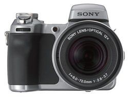 Sony Cybershot DSCH1 5.1MP Digital Camera with 12x "Steady Shot" Zoom (Discontinued by Manufacturer) N6