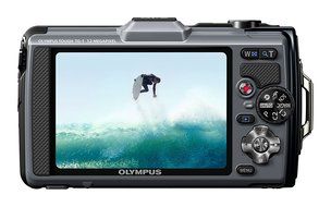 TG-1 Silver Tough Digital Camera - International Version (No Warranty) N7