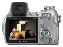 Sony Cybershot DSCH1 5.1MP Digital Camera with 12x "Steady Shot" Zoom (Discontinued by Manufacturer) N7