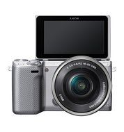 Sony NEX5RL/S NEX5N/S + 16-50mm Power Zoom, (Silver) N4