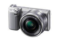 Sony NEX5RL/S NEX5N/S + 16-50mm Power Zoom, (Silver) N5