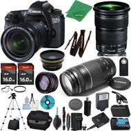 Canon EOS 6D Camera + 24-105mm STM + 75-300mm III + 2pcs 16GB Memory + Case + Reader + Tripod + Starter Set +...