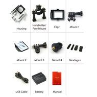 Coplux Wireless Wifi action camera H.264 Full HD 1080p with 12.0MP Wifi Waterproof Action Camera Camcorder, Bicycle... N5