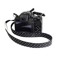 Teanfa Black Spot Camera Strap Shoulder Neck Camera Belt For Canon Nikon Olympus Panasonic Pentax Sony SLR/DSLR... N5