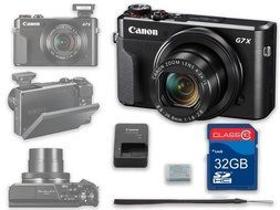 Canon PowerShot G7 X Mark II Digital Camera Wi-Fi Enabled - International Version N2