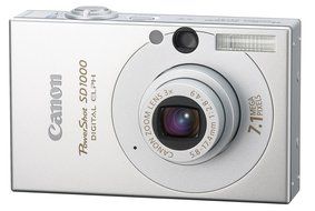 Canon PowerShot SD1000 7.1MP Digital Elph Camera with 3x Optical Zoom (Black) (OLD MODEL) N8