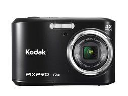 Kodak PIXPRO Friendly Zoom FZ41 16 MP Digital Camera with 4X Optical Zoom and 2.7" LCD Screen (Silver) N13