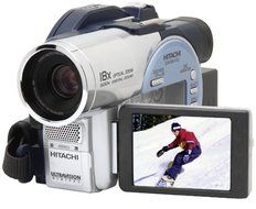 Hitachi DZMV550A DVD Camcorder w/18x Optical Zoom N4