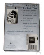 Water-Resistant AM/FM Portable Shower Clock Bath Bathroom Radio