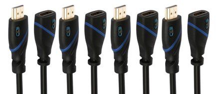 High Speed HDMI Cable With Ethernet - 3 Feet, CL3 Certified - Supports 3D and Audio Return Channel, 10-Pack N12