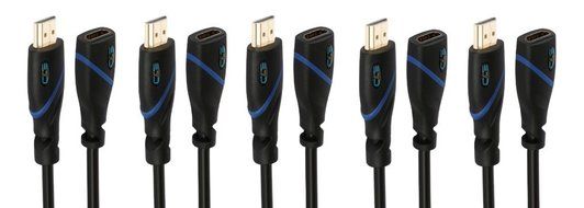 High Speed HDMI Cable With Ethernet - 3 Feet, CL3 Certified - Supports 3D and Audio Return Channel, 10-Pack N13