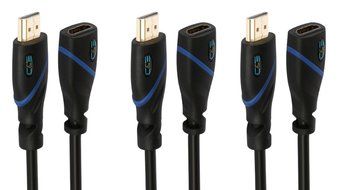High Speed HDMI Cable With Ethernet - 3 Feet, CL3 Certified - Supports 3D and Audio Return Channel, 10-Pack N14