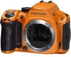 Pentax K-30 lens kit w DA 18-55WR Weather-Sealed 16 MP CMOS Digital SLR (Silky Orange)