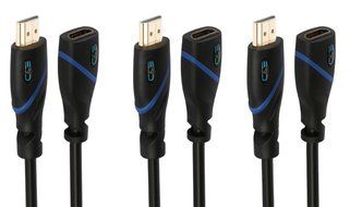High Speed HDMI Cable With Ethernet - 3 Feet, CL3 Certified - Supports 3D and Audio Return Channel, 10-Pack N15
