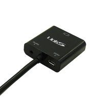 LinkS Active Micro HDMI to VGA Male to Female Adapter in white N7