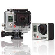 GoPro HERO3+ Silver Edition Camera (Built-in Wi-Fi, 1080p Movie, 10MP Photo, Waterproof to 131&rsquo;) (Certified Refurbished) N3