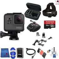 Gopro Hero 5 Black Biking Bundle 11 Piece Bundle Includes: Go Pro Hero5 Black + Case + Head Strap + 32 GB Memory...