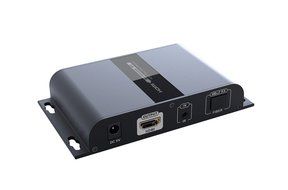 E-More HDMI Optic Fiber Extender With IR Remote Control,Extend 20Km HDMI Extender 1080P Support One Transmitter... N3