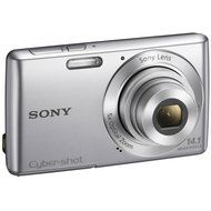 Sony Cyber-shot DSC-W620 14.1 MP Digital Camera with 5x Optical Zoom and 2.7-Inch LCD (Silver) - New Model N3