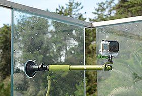 XSories Fix/Tilt &amp; Shoot Camera Mount System, Magnet and Suction Mounts, Detachable Angle Adjuster, Telescopic... N9