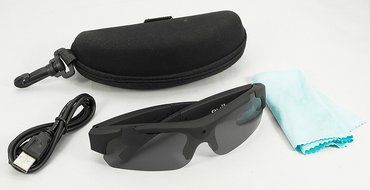 Evikoo EEC-01 HD 720P Eyewear Video Recorder Sunglasses Camera Recording DVR Glasses Camcorder 5 Mega pixels 1280X720... N2