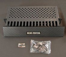 Neat Patch Cable Manager (10 Units) w/ 240 CAT6 Patch Cables (2FT Green) N62
