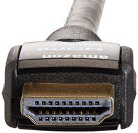 AmazonBasics High-Speed HDMI Cable - 6.5 Feet (2 Meters) Supports Ethernet, 3D, 4K and Audio Return N5