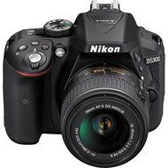 Nikon D5300 24.2 MP CMOS Digital SLR Camera with Nikkor AF-S 18-55mm f/3.5-5.6G AF-S DX VR Lens (Black) International...