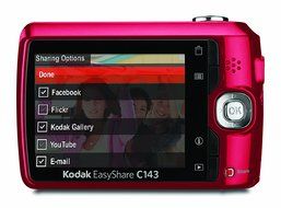 Kodak Easyshare C143 Digital Camera (Red) N2