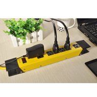 Bestten Wall Outlet Surge Protector with Dual USB Charging Ports (3.1A) and 4 Outlets, Top Cell Phone Dock, Portable... N10