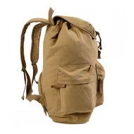 Khaki Camera Case Backpack Shoulder Carry Travel Bag for DSLR Canon Nikon Canvas N2
