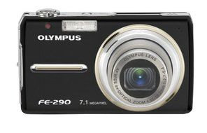 Olympus Stylus FE-290 7MP Digital Camera with 4x Wide Angle Optical Zoom (Black) N2