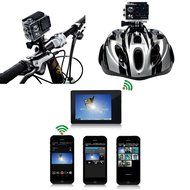 HTRise digital video camera camcorder, HD 4K 30fps 16MP WiFi with Waterproof for Action Sports Diving N4