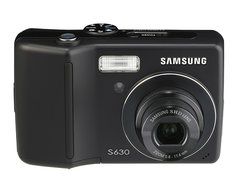 Samsung Digimax S630 6MP Digital Camera with 3x Optical Advanced Shake Reduction Zoom (Black)