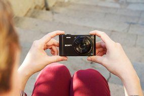 DSC-WX350 - Digital camera - black N16