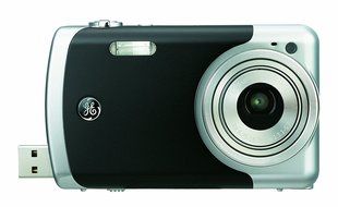 GE CRE00-BK Create by Jason Wu 12MP Digital Camera with 3x Optical Zoom and 2.7-Inch LCD (Black Metal) N4