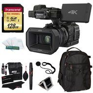Panasonic HC-X1000 4K-60p/50p Camcorder with High-Powered 20x Optical Zoom and Professional Functions (Black)... N15