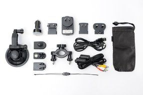 iON Speed Pro WIFI Action Camera w/ Automotive and Bike Mounts + iON Helmet Mount, Floating Strap, Monopod, Flexpod...