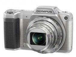 Olympus Stylus SZ-15 Digital Camera with 24x Optical Zoom and 3-Inch LCD, Silver N5
