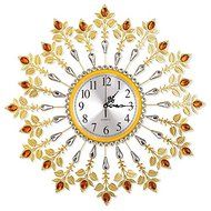 Modern creative metal mute quartz clock/ Golden set auger bracket clock/ European contracted clock N5