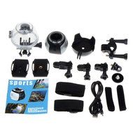 Blueskysea 4K 360&deg; Wifi Mini Camera Panoramic Camera 24482448 16M Ultra HD 3D Sport Action Driving VR Camera (... N18